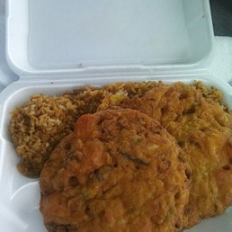 Shrimp egg foo yung lunch Shrimp egg foo yung lunch