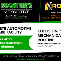 Decatur's Automotive - Krown Service