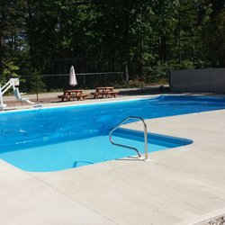 Woodland Acres Campground - The heated pool is a plus!