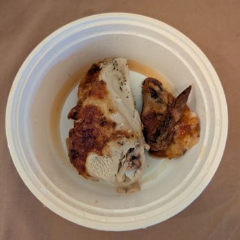 Calif Chicken Cafe - 1/4 Rotisserie Chicken - All White. - Salad Near Me - Los Angeles, California
