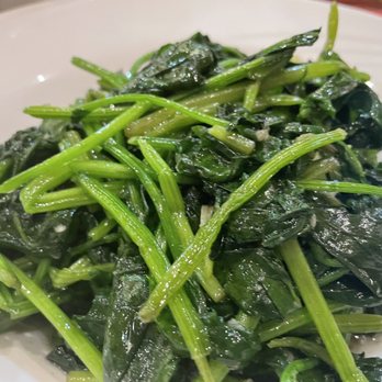 Hong Kong - Spinach with Garlic. - Chinese Near Me - Cancún, ROO Hong Kong - Spinach with Garlic. - Chinese Near Me - Cancún, ROO