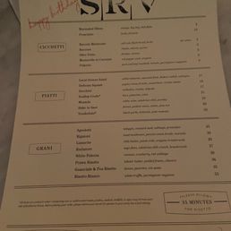 Menu Menu