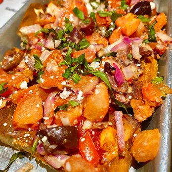 The Pizza Parlor - Chunky Rustic Bruschetta - Pizza Near Me - Staten Island, New York