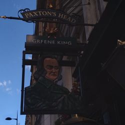 Paxtons Head - Sign