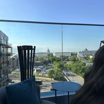 Smoke & Mirrors - View from our seats on roof top - Bars Near Me - Washington Dc, District of Columbia