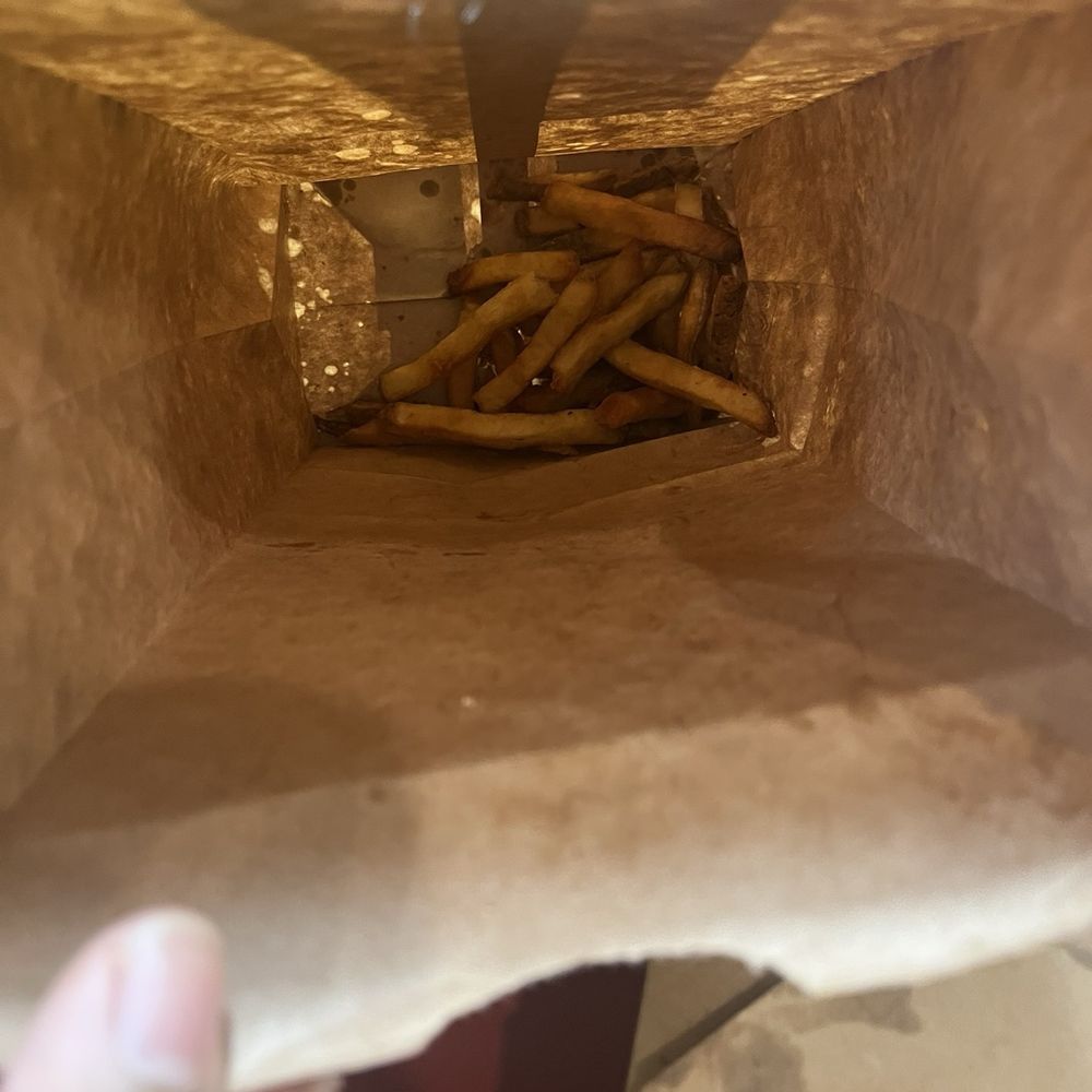 Extra fries in the bag