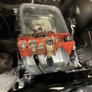 CardinaleWay Mazda - This so the battery terminal fuse that got Fried from the acid that they do not sell separately - Car Dealers Near Me - Las Vegas, Nevada CardinaleWay Mazda - This so the battery terminal fuse that got Fried from the acid that they do not sell separately - Car Dealers Near Me - Las Vegas, Nevada