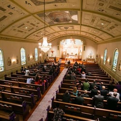 Holy Family Roman Catholic Church - Interior of the church