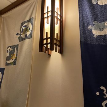 Camon Japanese Restaurant - a wall lamp and banners - Japanese Near Me - Columbia, South Carolina