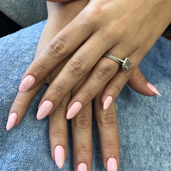 Nail Spa - Julie is the BEST! #Almondshapednails gel color code #88 and #118 looks super too - Nail Salons Near Me - Agoura Hills, California