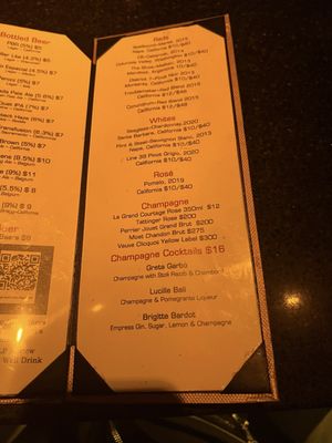 Menu photo 4 Boardner's Hollywood, CA