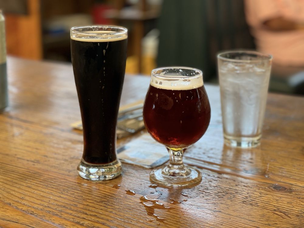 Food from Canyon Club Brewery