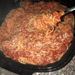 Angel hair with marinara Angel hair with marinara