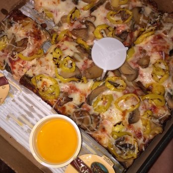 Jet's Pizza - Small deep dish, cheese, extra banana peppers, pepperoni - Pizza Near Me - Monroe, Michigan Jet's Pizza - Small deep dish, cheese, extra banana peppers, pepperoni - Pizza Near Me - Monroe, Michigan