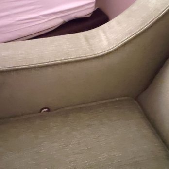 Comfort Inn & Suites - A squished Oreo cookie in the chair. Good grief - Hotels Near Me - Riverton, Wyoming