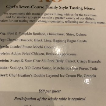 XO Restaurant - Tasting menu - Asian Fusion Near Me - Honolulu, Hawaii XO Restaurant - Tasting menu - Asian Fusion Near Me - Honolulu, Hawaii