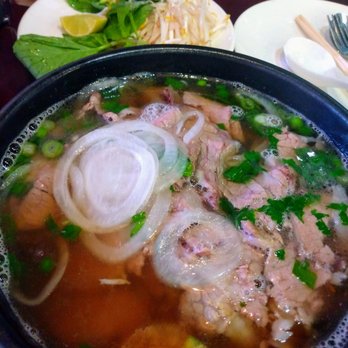 Binh Duong - Rare beef and brisket pho $14 - Vietnamese Near Me - Bloomfield, New Jersey Binh Duong - Rare beef and brisket pho $14 - Vietnamese Near Me - Bloomfield, New Jersey