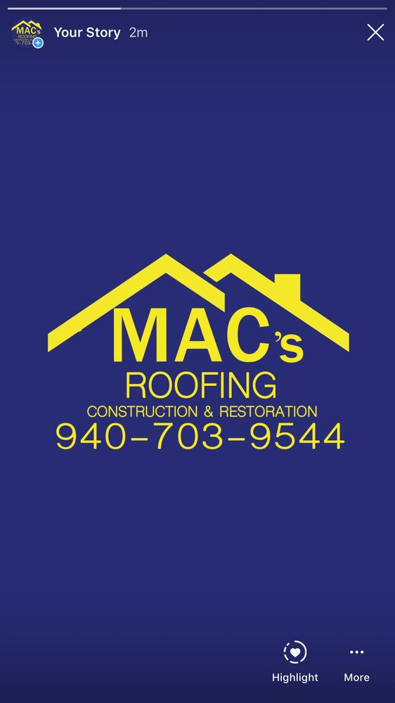 Slide of Mac's Roofing Construction & Restoration