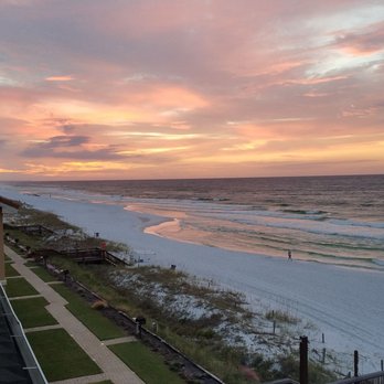 Henderson Park Inn - The view from our room at sunrise - Hotels Near Me - Destin, Florida