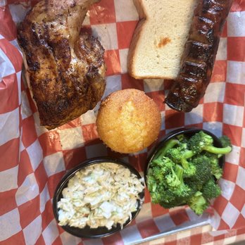 Famous Dave's Bar-B-Que - Sausage and chicken platter - Barbeque Near Me - Waldorf, Maryland Famous Dave's Bar-B-Que - Sausage and chicken platter - Barbeque Near Me - Waldorf, Maryland