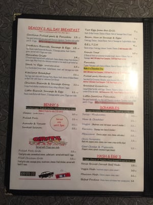 Menu photo 6 Deacon's Corner Vancouver, BC Menu photo 6 Deacon's Corner Vancouver, BC