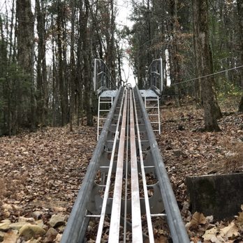 Georgia Mountain Coaster - Going up... - Amusement Parks Near Me - Helen, Georgia Georgia Mountain Coaster - Going up... - Amusement Parks Near Me - Helen, Georgia