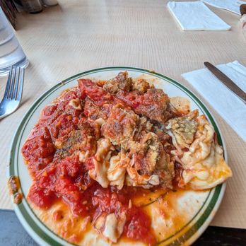 Brenda's Pizzeria - Eggplant parmesan.  House made & very flavorful. - Pizza Near Me - Oakland, Maryland