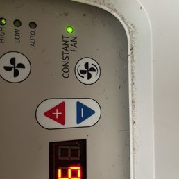 Dirty air conditioning unit