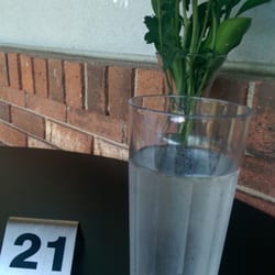 Noodles & Company - Order number and patio flowers