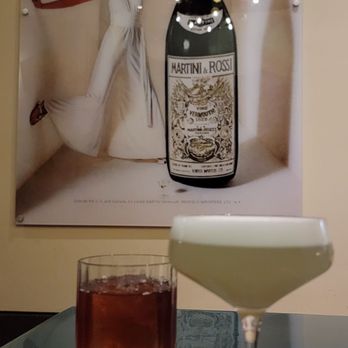 The Beehive - Pisco Sour and the Fig Boss: George Dickel 8yr Bourbon * Fig AmaroChai * Vermouth * Rum Blend - Cocktail Bars Near Me - San Francisco, California