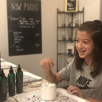 Foxfire Candle Works - My daughter having a fun time making her very own custom lotion! - Candle Stores Near Me - Houston, Texas Foxfire Candle Works - My daughter having a fun time making her very own custom lotion! - Candle Stores Near Me - Houston, Texas