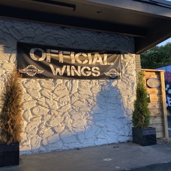 Official Wings - Sign seen from the street - Chicken Wings Near Me - Clarksville, Tennessee