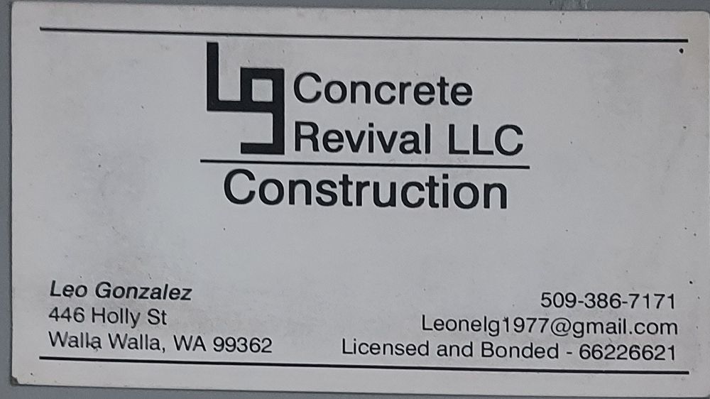 LG CONCRETE REVIVAL Updated June 2024 Request a Quote 11 Photos