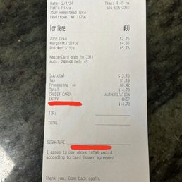 Receipt