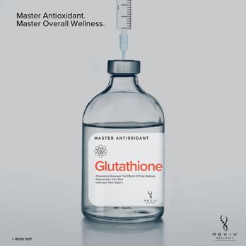 reviv glutathione Small details, big impact ✨ Add-ons can make all the difference to your IV  with targeted antioxidants designed to help support your wellness goals.  #addons #ivdriptherapy #revivme main image 1