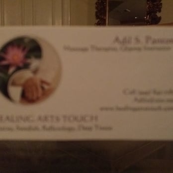 Healing Arts Touch - Business Card - Massage Therapy Near Me - Lake Forest, California