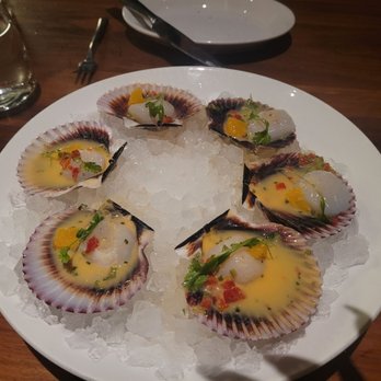 Old Brea Chop House - Scallop Crudo - Steakhouses Near Me - Brea, California Old Brea Chop House - Scallop Crudo - Steakhouses Near Me - Brea, California