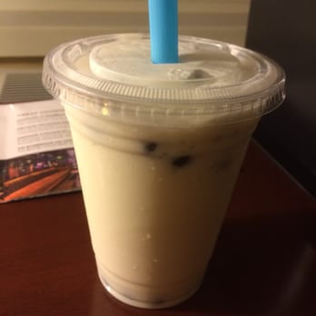 Dumpling Cafe - Coconut Boba Tea (to go) - tea was sweet and good, but pearls a bit hard and on the bland side. - Taiwanese Near Me - Boston, Massachusetts