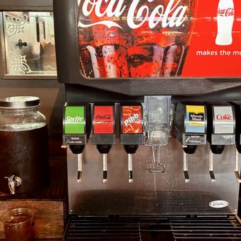 Pig Iron - Coke products and iced tea - New American Near Me - Templeton, California