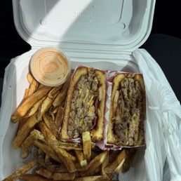 10 out of 10 this I believe was a smashburger and fresh fries 10 out of 10 this I believe was a smashburger and fresh fries
