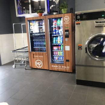 Marco Polo Laundry - Vending machine area by entrance - Laundromat Near Me - San Jose, California Marco Polo Laundry - Vending machine area by entrance - Laundromat Near Me - San Jose, California