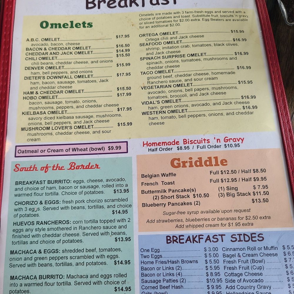 Grandma's Restaurant - Breakfast: options 2 of 2 - New American Near Me - Oceanside, California Grandma's Restaurant - Breakfast: options 2 of 2 - New American Near Me - Oceanside, California