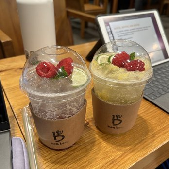 Caffe Bene - Strawberry and mango-berry mojitos! - Coffee & Tea Near Me - Torrance, California Caffe Bene - Strawberry and mango-berry mojitos! - Coffee & Tea Near Me - Torrance, California