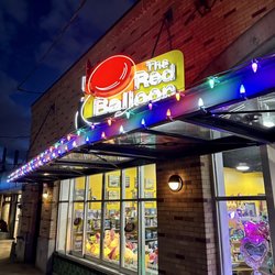 The Red Balloon Company - Exterior at night