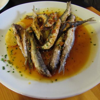 La Darsena De Fernando - Bocartines...fried fresh anchovies - Restaurants Near Me - Aviles, O