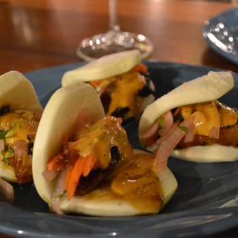 Extra Virgin - Pork belly buns. Bit salty. - Tapas/Small Plates Near Me - Kansas City, Missouri Extra Virgin - Pork belly buns. Bit salty. - Tapas/Small Plates Near Me - Kansas City, Missouri