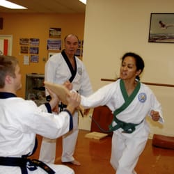 Jang's Karate Center - Board breaking