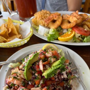Mariscos Puerto Nuevo - Mixta Frita, and tostada, for 2 share, Its good if your not hungry, Its price reasonably that the warf. - Mexican Near Me - Seaside, California Mariscos Puerto Nuevo - Mixta Frita, and tostada, for 2 share, Its good if your not hungry, Its price reasonably that the warf. - Mexican Near Me - Seaside, California