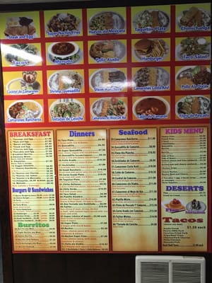 Menu photo 2 Vaquero Express Mulino, OR