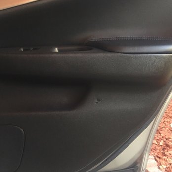 Mojave Paint & Body - This is the damage on the passenger rear door - Body Shops Near Me - Apple Valley, California Mojave Paint & Body - This is the damage on the passenger rear door - Body Shops Near Me - Apple Valley, California
